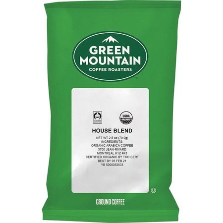 GREEN MOUNTAIN COFFEE, BLND, HOUSE, ORGANIC GMT4493